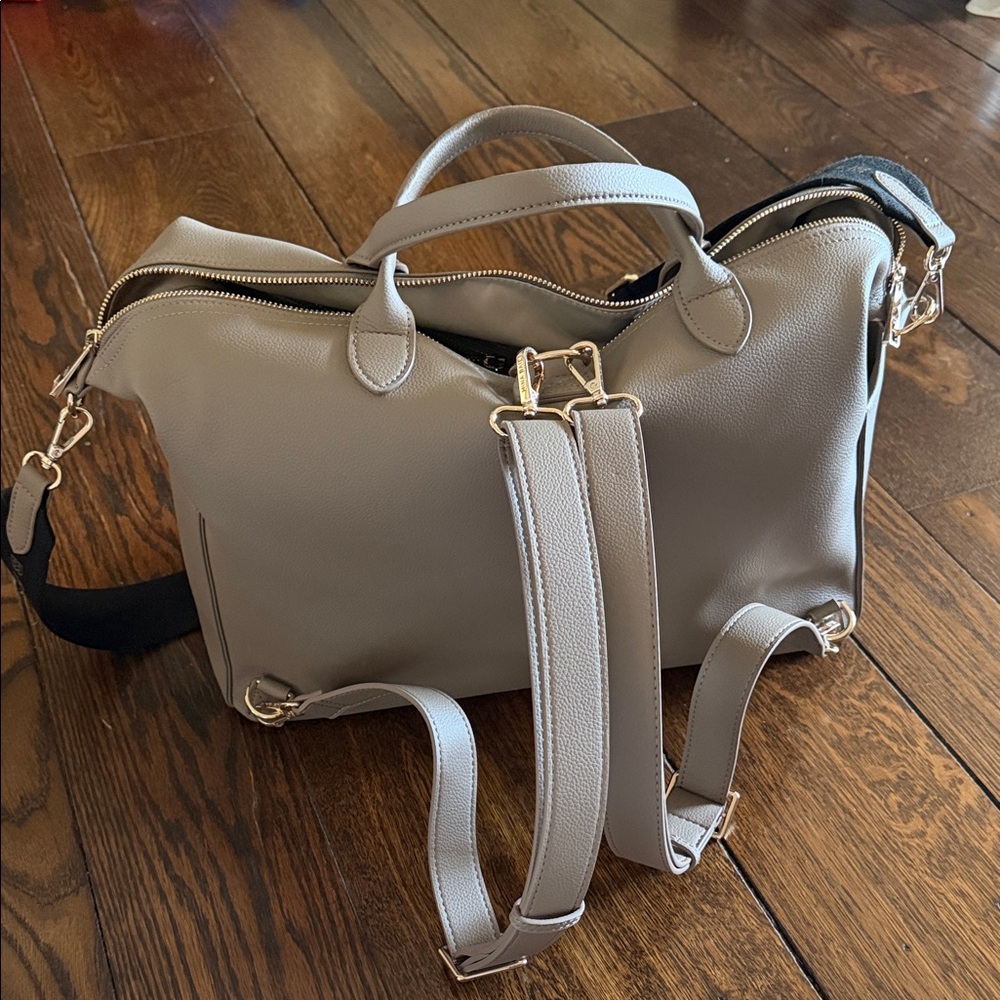Mina Baie Diaper Bag Vegan Leather - Picture 6 of 8